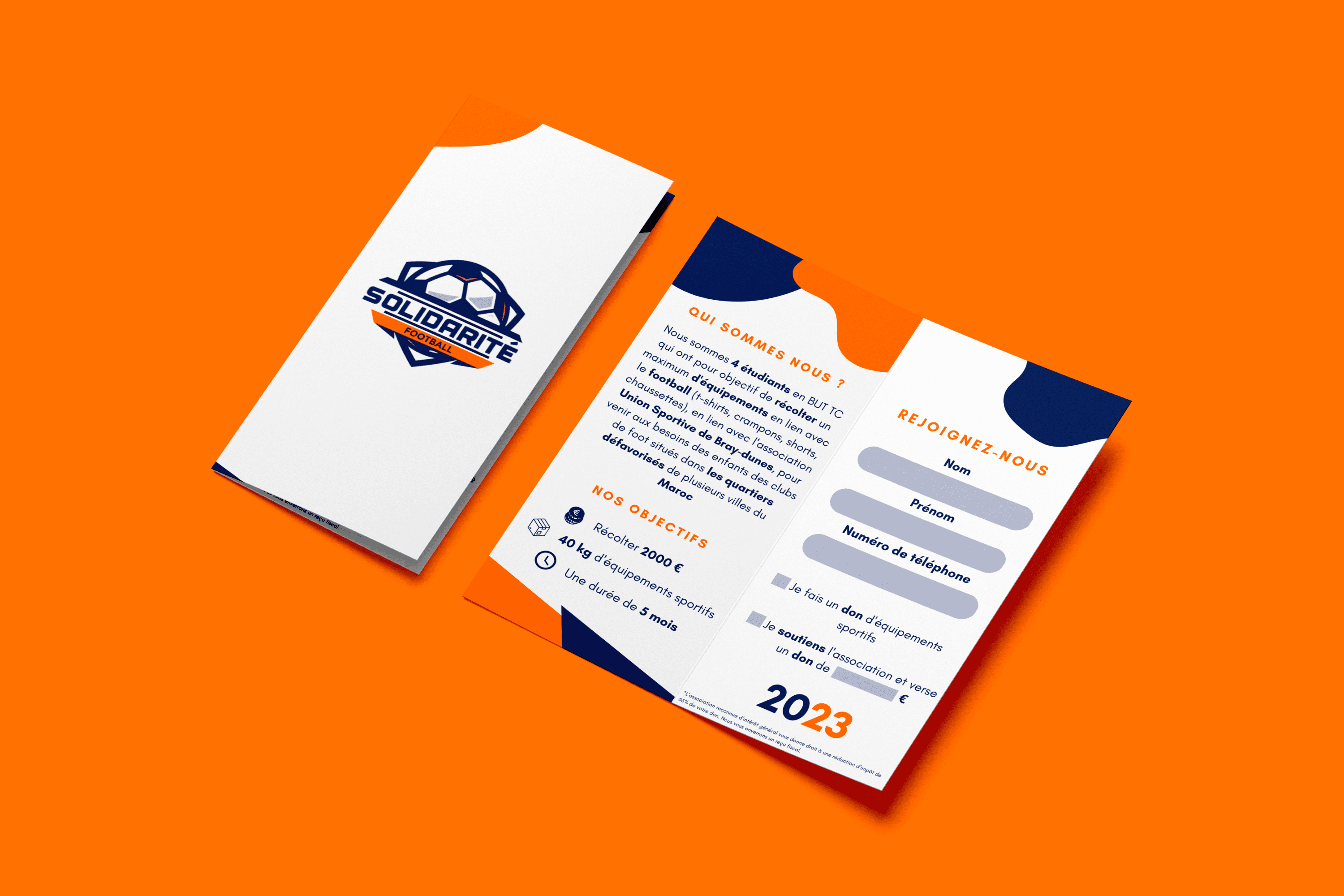 Mockup Brochure -Solidarité Football