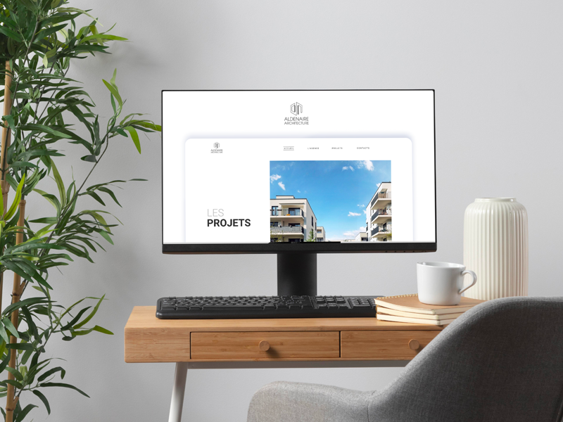 Mockup - Aldenaire Architecture